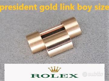 ROLEX , maglia oro president , BOY size