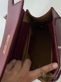 Borsa pelle tipo kelly