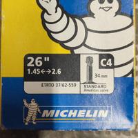 Camera d'aria MTB Michelin 26 e accessori