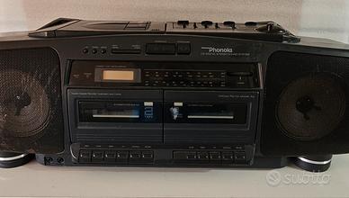 Radio CD doppia cassetta Phonola RD 2425/08