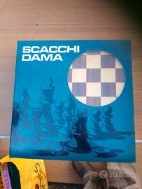 Scacchiera/dama legno