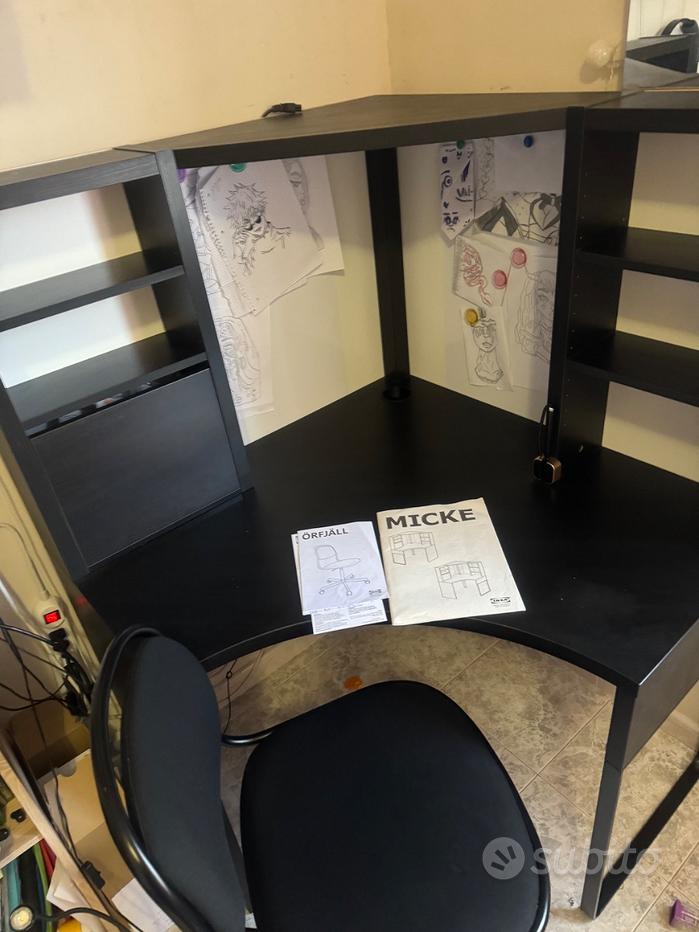 Ikea Micke Corner Desk Scrivania Ufficio Angolare Ikea Scrivania