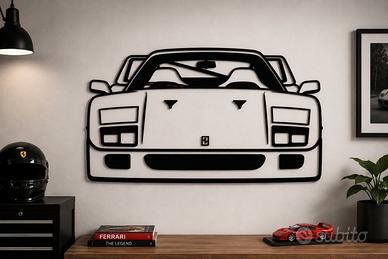 wall art Ferrari f40