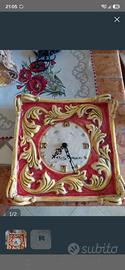 orologio in ceramica di Caltagirone 