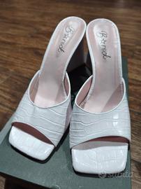 scarpe con tacco  rosa 