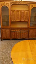 mobile con vetrina per sala