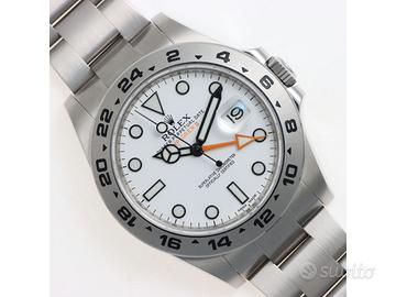 Rolex Explorer II 216570 Bianco Full Set Anno 2012