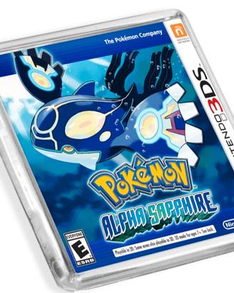 POKEMON ZAFFIRO ALPHA NINTENDO 3DS SSD