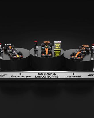 Hot wheels  F1 podium 2025 Limited edition