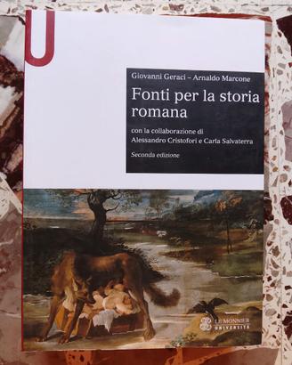 Fonti per la storia romana