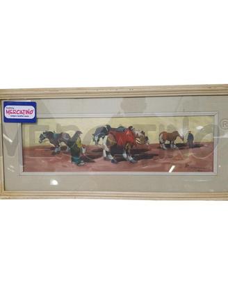 QUADRO BASSO RAGNI SCENA CONTADINA