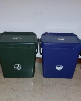 Bidoni plastica per raccolta differenziata – NUOVI