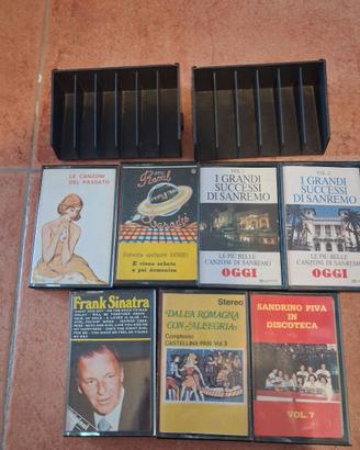 7 musicassette originali degli anni '70