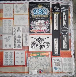 Carte di tatuaggi da collezione 