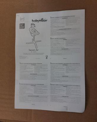 Babymoov modello swoon air