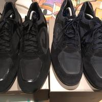 Coppia scarpe Alberto Guardiani nere e blu uomo 44