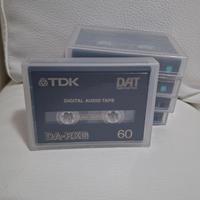 5 cassette audio DAT TDK