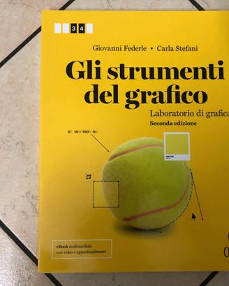 Libro scolastico " Gli strumenti del grafico "