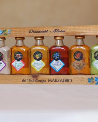 set mignon GRAPPE MARZADRO "Orizzonti Alpini"