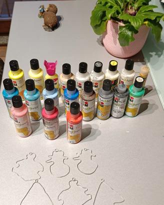 Lotto 20 colori Malibu Windowcolors 