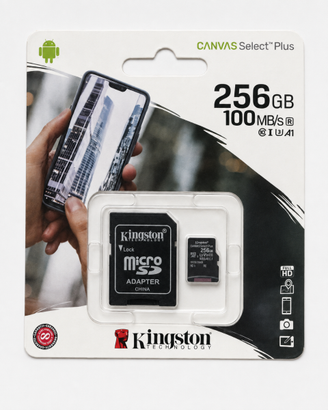 Kingston MicroSD 256GB Canvas Select Plus nuova