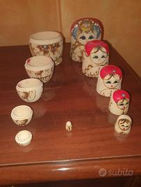 matrioska in legno