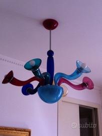 Lampadario e applique Artemide serie Leda