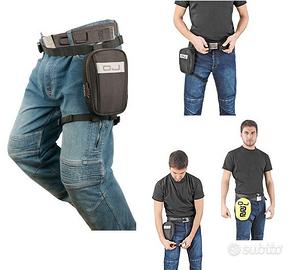 MARSUPIO BORSELLO DA GAMBA MOTO OJ M100 11x17x6cm