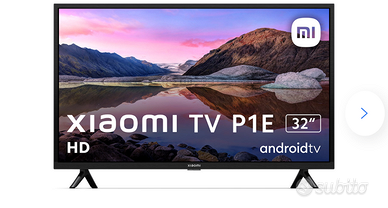 Xiaomi P1E 32" 81,3 cm (32") HD Smart TV Wi-Fi Ner