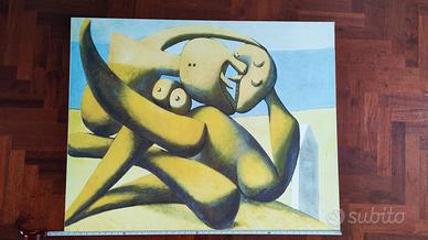 Quadro Surrealista XL 90x116 cm - Stampa su Legno 