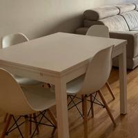 Tavolo ikea 90x90 cm - 4 sedie