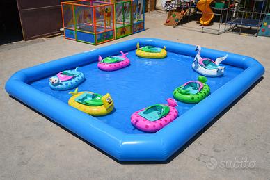 Piscine ad acqua con Barchette a batteria x Parchi