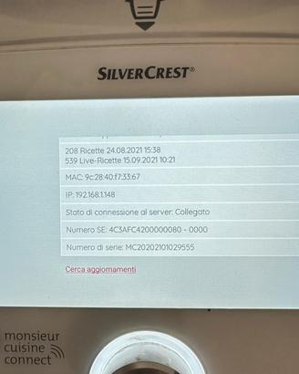 Monsieur Cuisine Connect SilverCrest