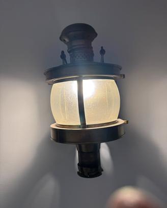 Lotto lampadari vecchia marina in ottone originali