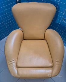 Poltrona in Pelle Dodo Relax Cassina