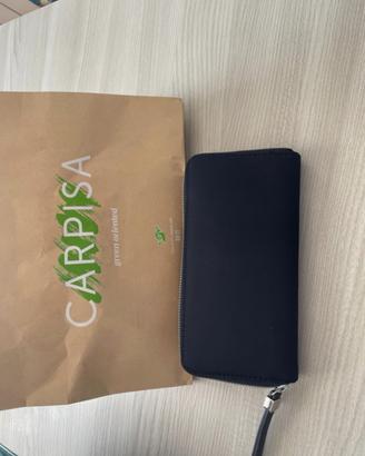 Portafoglio nero carpisa nuovo mai usato con etich