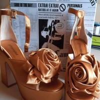 Sandali Candice Jeffrey Campbell color oro n. 39