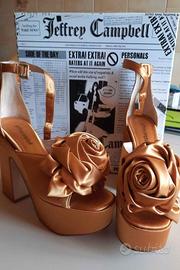 Sandali Candice Jeffrey Campbell color oro n. 39