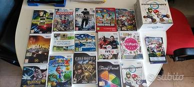 Giochi Wii perfettamente conservati + accessori