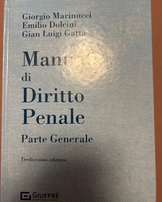 Marinucci Gatta Dolcini diritto penale