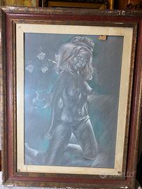 Grande cornice vintage