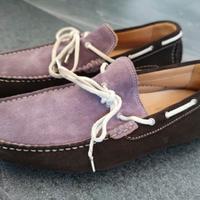  Mocassini Gold Brothers in pelle made in Italy 
