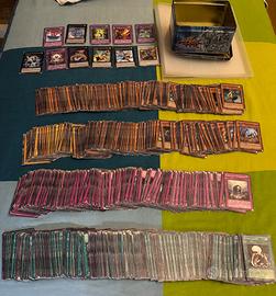 Lotto 631 Carte Yu-Gi-Oh! + Album & Cofanetto Port
