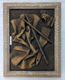  Scultura dà parete ,, PITTORE " Di Lyudvig Makove