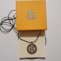 Ciondolo con simbolo zodiacale dei Gemelli