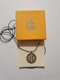 Ciondolo con simbolo zodiacale dei Gemelli