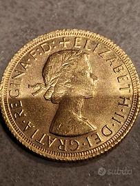 Sterlina d’oro 1968 Elisabetta II
