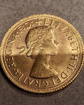 Sterlina d’oro 1968 Elisabetta II