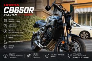 Honda Cb 650 r e-clutch