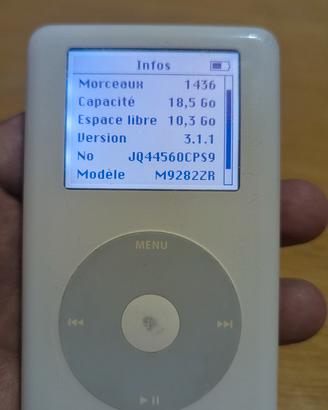 Apple iPod Classic da 20GB di 4th Generazione